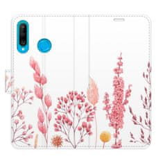 iSaprio Flipové puzdro - Pink Flowers 03 pre Huawei P30 Lite