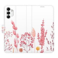 iSaprio Flipové puzdro - Pink Flowers 03 pre Samsung Galaxy A04s