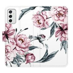 iSaprio Flipové puzdro - Pink Flowers pre Samsung Galaxy M52 5G