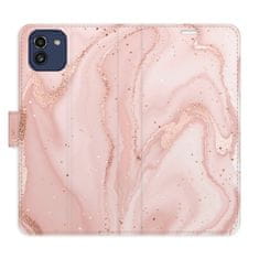 iSaprio Flipové puzdro - RoseGold Marble pre Samsung Galaxy A03