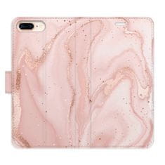 iSaprio Flipové puzdro - RoseGold Marble pre Apple iPhone 7 Plus / 8 Plus