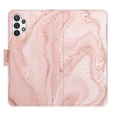 iSaprio Flipové puzdro - RoseGold Marble pre Samsung Galaxy A32 5G