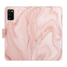 iSaprio Flipové puzdro - RoseGold Marble pre Samsung Galaxy A41