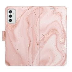 iSaprio Flipové puzdro - RoseGold Marble pre Samsung Galaxy M52 5G