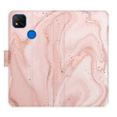 iSaprio Flipové puzdro - RoseGold Marble pre Xiaomi Redmi 9C