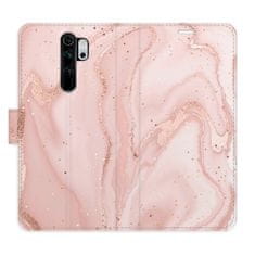 iSaprio Flipové puzdro - RoseGold Marble pre Xiaomi Redmi Note 8 Pro