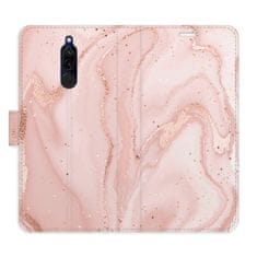 iSaprio Flipové puzdro - RoseGold Marble pre Xiaomi Redmi 8