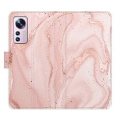 iSaprio Flipové puzdro - RoseGold Marble pre Xiaomi 12 / 12X