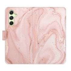 iSaprio Flipové puzdro - RoseGold Marble pre Samsung Galaxy A54 5G