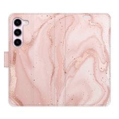 iSaprio Flipové puzdro - RoseGold Marble pre Samsung Galaxy S23 5G