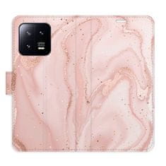 iSaprio Flipové puzdro - RoseGold Marble pre Xiaomi 13