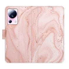 iSaprio Flipové puzdro - RoseGold Marble pre Xiaomi 13 Lite