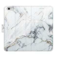 iSaprio Flipové puzdro - SilverMarble 15 pre Apple iPhone 6