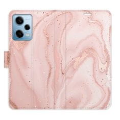 iSaprio Flipové puzdro - RoseGold Marble pre Xiaomi Redmi Note 12 Pro 5G