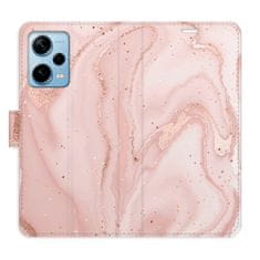 iSaprio Flipové puzdro - RoseGold Marble pre Xiaomi Redmi Note 12 Pro+ 5G