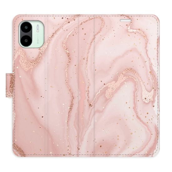 iSaprio Flipové puzdro - RoseGold Marble pre Xiaomi Redmi A1 / A2