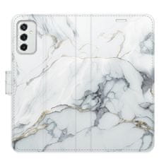 iSaprio Flipové puzdro - SilverMarble 15 pre Samsung Galaxy M52 5G