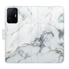 iSaprio Flipové puzdro - SilverMarble 15 pre Xiaomi 11T / 11T Pro