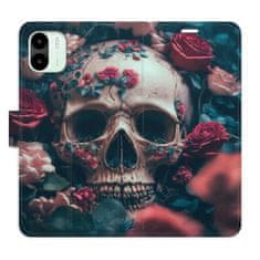 iSaprio Flipové puzdro - Skull in Roses 02 pre Xiaomi Redmi A1 / A2