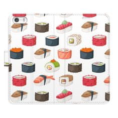 iSaprio Flipové puzdro - Sushi Pattern 02 pre Apple iPhone 5/5S/SE