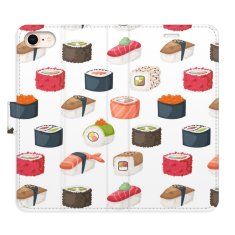 iSaprio Flipové puzdro - Sushi Pattern 02 pre Apple iPhone SE 2020