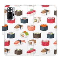 iSaprio Flipové puzdro - Sushi Pattern 02 pre Xiaomi Redmi Note 10 Pro