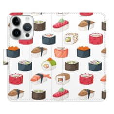 iSaprio Flipové puzdro - Sushi Pattern 02 pre Apple iPhone 15 Pro