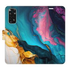 iSaprio Flipové puzdro - Color Marble 31 pre Xiaomi Redmi Note 11 / Note 11S