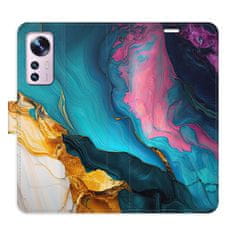 iSaprio Flipové puzdro - Color Marble 31 pre Xiaomi 12 / 12X