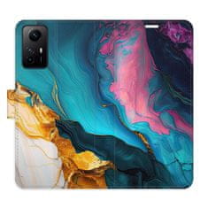 iSaprio Flipové puzdro - Color Marble 31 pre Xiaomi Redmi Note 12S