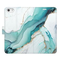 iSaprio Flipové puzdro - Color Marble 32 pre Apple iPhone 5/5S/SE