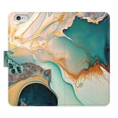 iSaprio Flipové puzdro - Color Marble 33 pre Apple iPhone 6