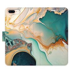 iSaprio Flipové puzdro - Color Marble 33 pre Apple iPhone 7 Plus / 8 Plus