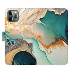 iSaprio Flipové puzdro - Color Marble 33 pre Apple iPhone 11 Pro