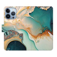 iSaprio Flipové puzdro - Color Marble 33 pre Apple iPhone 13 Pro