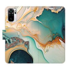 iSaprio Flipové puzdro - Color Marble 33 pre Xiaomi Redmi Note 10 / Note 10S