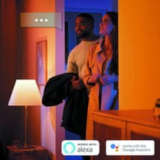 Philips Hue Bluetooth LED White and Color Ambiance Nástenné svietidlo Philips Sana 8719514343405 biele 2000K-6500K