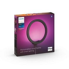 Philips Hue Bluetooth LED White and Color Ambiance Nástenné svietidlo Philips Sana 8719514343382 20W 1400lm 2000-6500K RGB IP20 24V čierne, stmievateľné