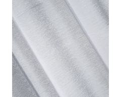 DESIGN 91 Hotová záclona s krúžkami - Adel oceľová šedá, 140 x 250 cm