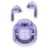 Bezdrôtové slúchadlá Bluetooth TWS purple Acefast T8