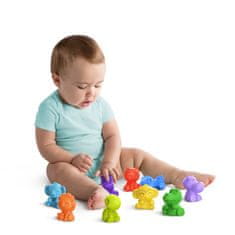 Tommee Tippee BRIGHT STARTS Hračka zvieratka set 9 ks TropicAnimals, 3m+