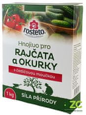 Rosteto ROSTETO hnojivo s čadičovou múčkou na paradajky, uhorky 1kg