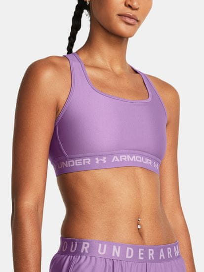 Under Armour Podprsenka Crossback Mid Bra-PPL