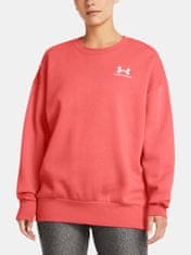 Under Armour Mikina Essential Fleece OS Crew-PNK XS