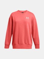 Under Armour Mikina Essential Fleece OS Crew-PNK XS