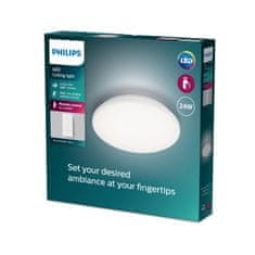 Philips Philips WINCEL CL630 stropné svietidlo LED 24W 2500lm 2700-6500K 40cm IP20, biele plus ovládač