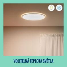 WiZ WiZ SuperSlim prisadené LED svietidlo 22W 2450lm 2700-6500K IP20 43cm, biele