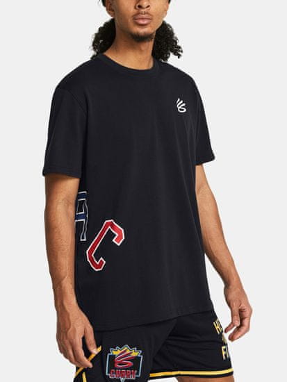 Under Armour Tričko Curry Arc HW Tee-BLK