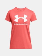 Under Armour Tričko UA W SPORTSTYLE LOGO SS-PNK XS