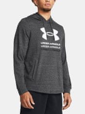 Under Armour Mikina UA Rival Terry Graphic Hood-GRY S